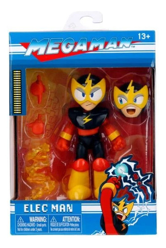 Jada Toys Mega Man Action Figure Elec Man Original