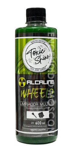 Alcaline Wheels Limpiador Alcalino Apc Llantas Toxic Shine