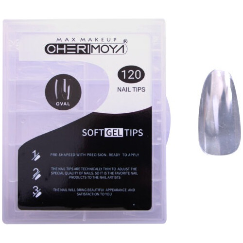 120 Tips Para Soft Gel Varios Modelos Transparente Cherimoya