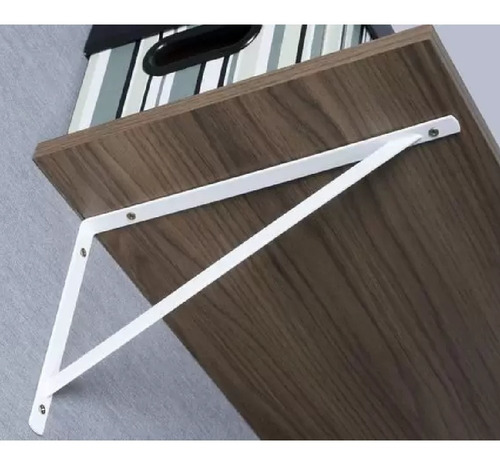Kit 3 Mão Francesa Cantoneira Prateleira Reforçada 40cm