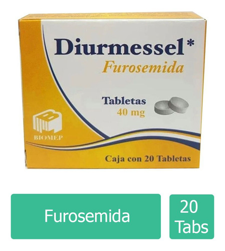 Diurmessel 40mg C/20 Tab