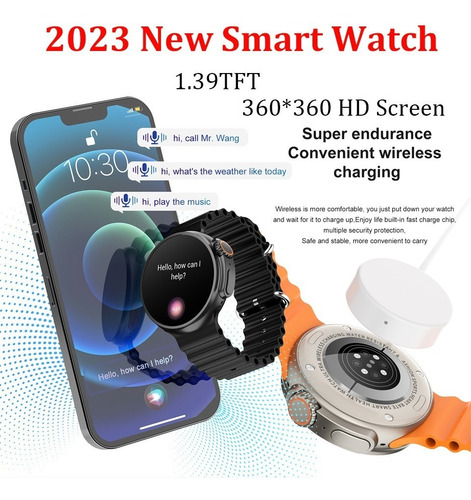 Reloj Inteligente Deportivo Bluetooth Para Llamadas P/hombre