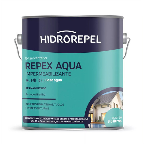 Repex Aqua Impermeabiliza Protege 3,6l - Hidrorepel
