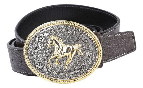 Western Rodeo Caballo Cinturón Hebilla De Cinturón Grabado C