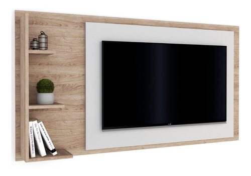 Panel Para Lcd/led Living Comedor Mueble Colgante Rack