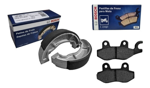 Kit Pastillas Y Zapatas Freno Bosch Glh 150 Gaucha - Fas