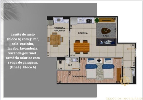 Imagem 4 de 11 de Apartamento Novo No Bairro Maranduba. - Lc028