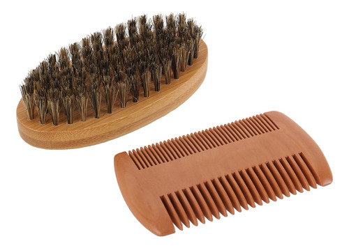 Kit De Cuidado De Barba, Cepillo Para Bigotes Y Tijeras De D