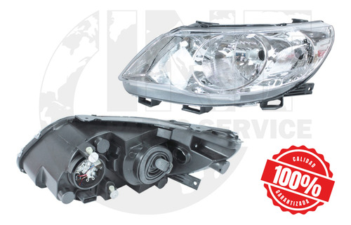 Farola Izquierda Cristal Volkswagen Gol G5 2009 Al 2012