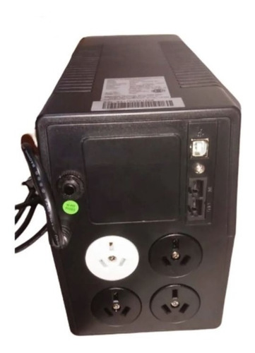 Imagen 2 de 5 de Ups + Estabilizador Lyonn Ctb 1200ap 1200v Display Lcd