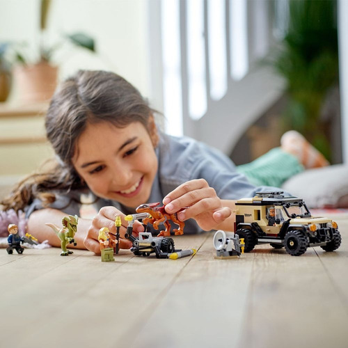 Imagen 5 de 5 de Lego Jurassic World - Transporte Del Pyrorraptor (76951)