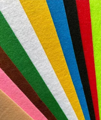 Fieltro Para Artesanias 70x50 Pack De 3 Unidades