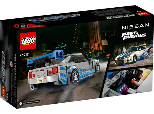Lego 76917 Speed Champions Nissan Skyline Gt-r R34 2023