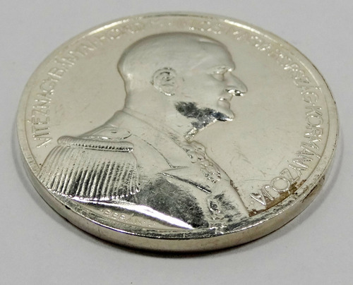 Imagen 3 de 6 de Moneda Plata Hungria 1993 Conmemorativa Miklós Horthy Nueva