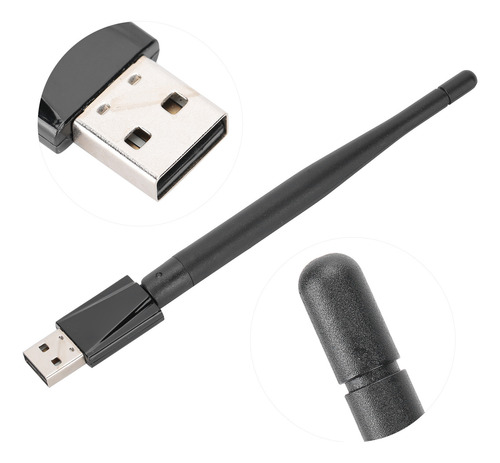Placa De Rede Sem Fio Zapo 600m Wifi Receptor Computador Usb