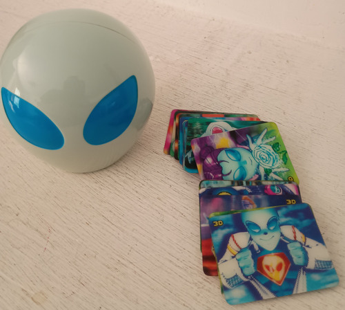 Cabeza Alien Gamesa 19 Sticker Lenticulares Promocional 2004 (Usado)