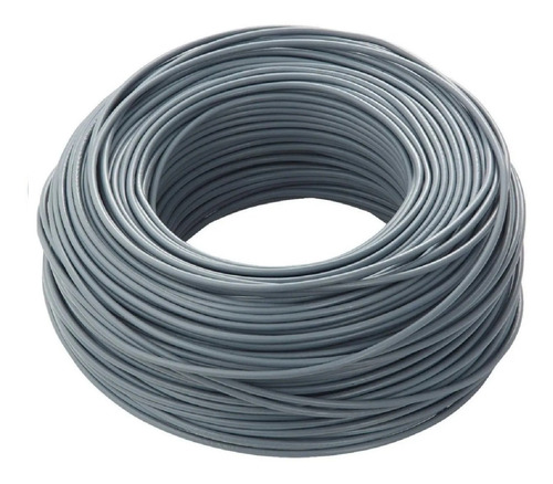 Cable Super Plástico Gris 2x2 Mm - 50 Metro- Tyt