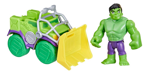 Spidey And His Amazing Friends Marvel Hulk Smash Truck Set, 