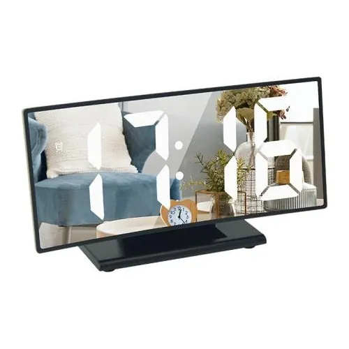 Mirror led watch clearance