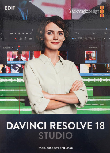 Davinci Resolve Studio Para Mac Win Linux Bmd-dv Resstud