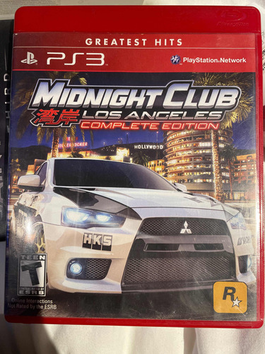 Midnight Club Los Ángeles Ps3 Usado