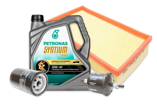 Kit Filtros + Aceite Syntium Vw Saveiro 1.6 Mi 97 - 01