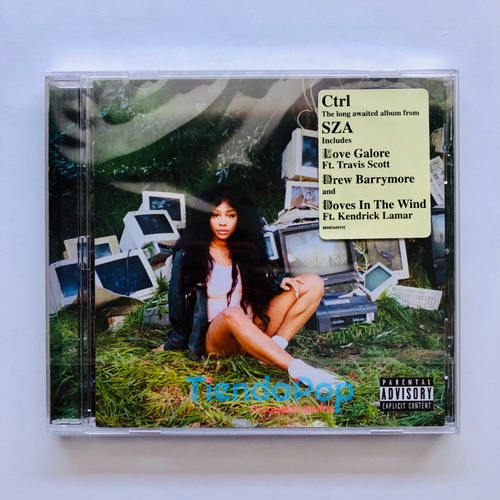 Cd Sza Ctrl Edicion Normal Alemania 14 Temas