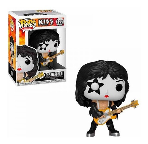 Funko Pop! 122 The Starchild Kiss Paul Stanley Original