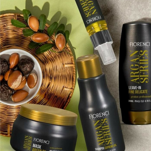 Imagem 4 de 9 de Kit Cronograma Capilar Restauração Argan Series Fiorenci
