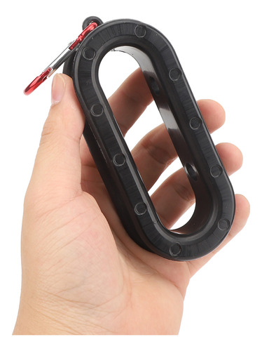 Accesorio De Pesca De Goma/aleación De Aluminio Negro Con Bo