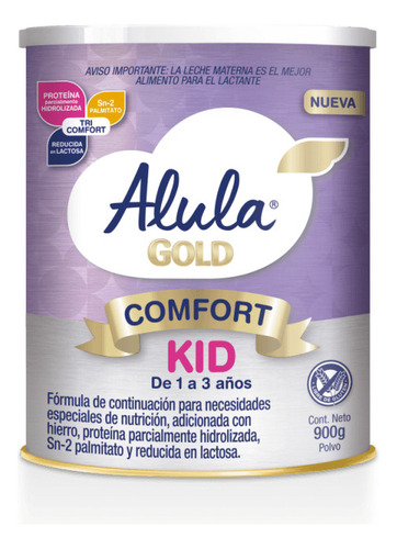 Alula Gold Comfort Kid 900gr Sabor Natural