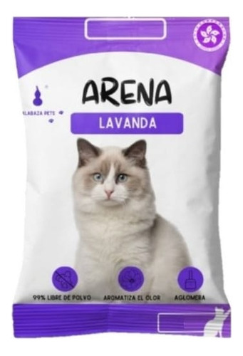 Arena Calabaza Lavanda 25 Kg 