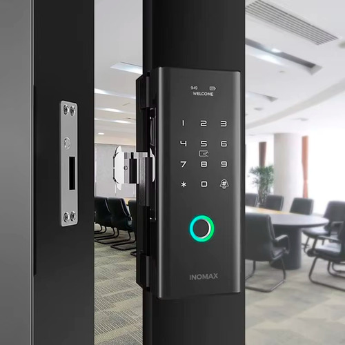 Cerradura Electronica Puerta Vidrio Blindex / Pared