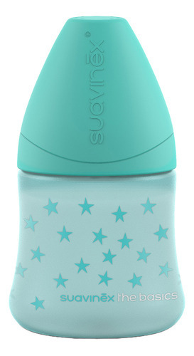 Suavinex Biberones 5oz Flujo Lento Basic 2 Piezas Color Verde