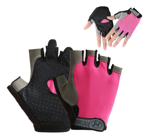 Guantes Ciclismo Bicicleta Con Palma Gel Cortos