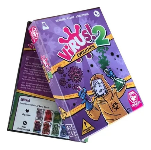 Virus! 2 Juego De Cartas Familiar De Desarrollo Intelectual