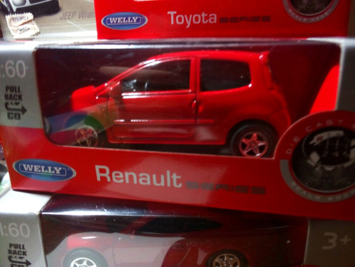 Welly Renault Twingo Gt Ruedas Goma 1/60 Rosario