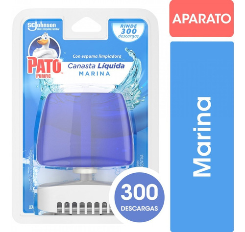 Pato Canasta Liquida Full Marina 50 Ml Aparato + Repuesto