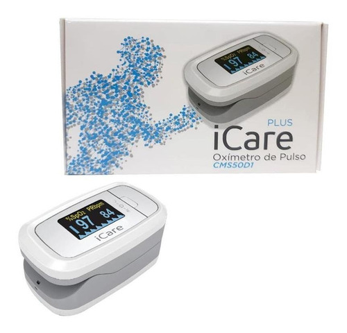 Imagen 2 de 6 de Oximetro Saturometro Icare Cms50d1 Plus Para Deportes