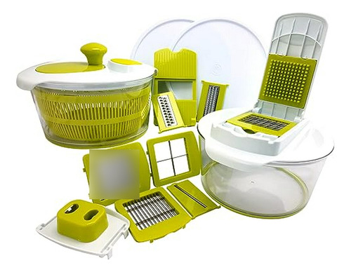 , Dicer Y Chopper Veggie Mandoline Slicer Con Julienne Grate