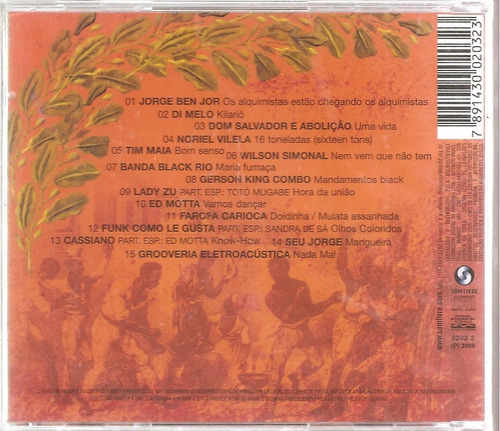 Imagem 2 de 2 de Cd Jorge Ben Jor, Tim Maia, Gerson King Combo - Soul Brasil