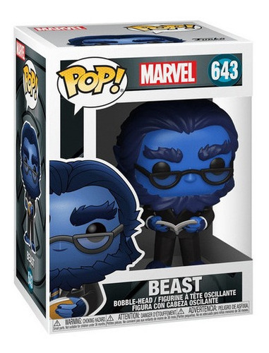 Boneco Funko Pop X-men: Beast(fera) #643