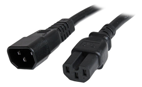 Cable C14 A C15 De 1,8mts Para Servidor Ups 14 Awg