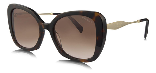 Prada Spr 03y 2au-6s1 Square Shape Tortoise Gradient (Usado)