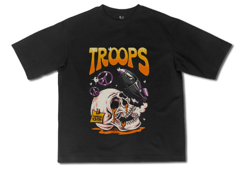 Remera Oversize Troops Exclusive