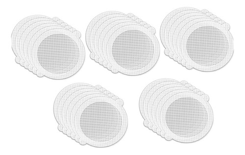 30 Uds Filtro De Malla Pegatina Red Diámetro 9cm