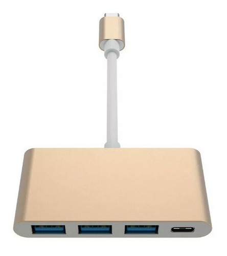 Convertidor Adaptador Cable Tipo C A 3 Puertos Usb 3.1 Cn 