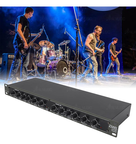 Crossover Mono Estéreo Profesional De 2/3 Vias 110v Palmusic