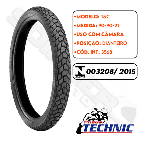 Par Pneu Agrale Dakar 190 30.0 120-80-18 + 90-90-21 Technic