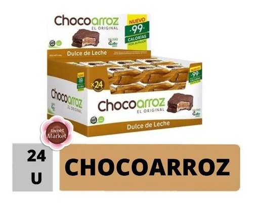 Alfajor De Arroz Chocoarroz X 24u - Oferta En Sweet Market